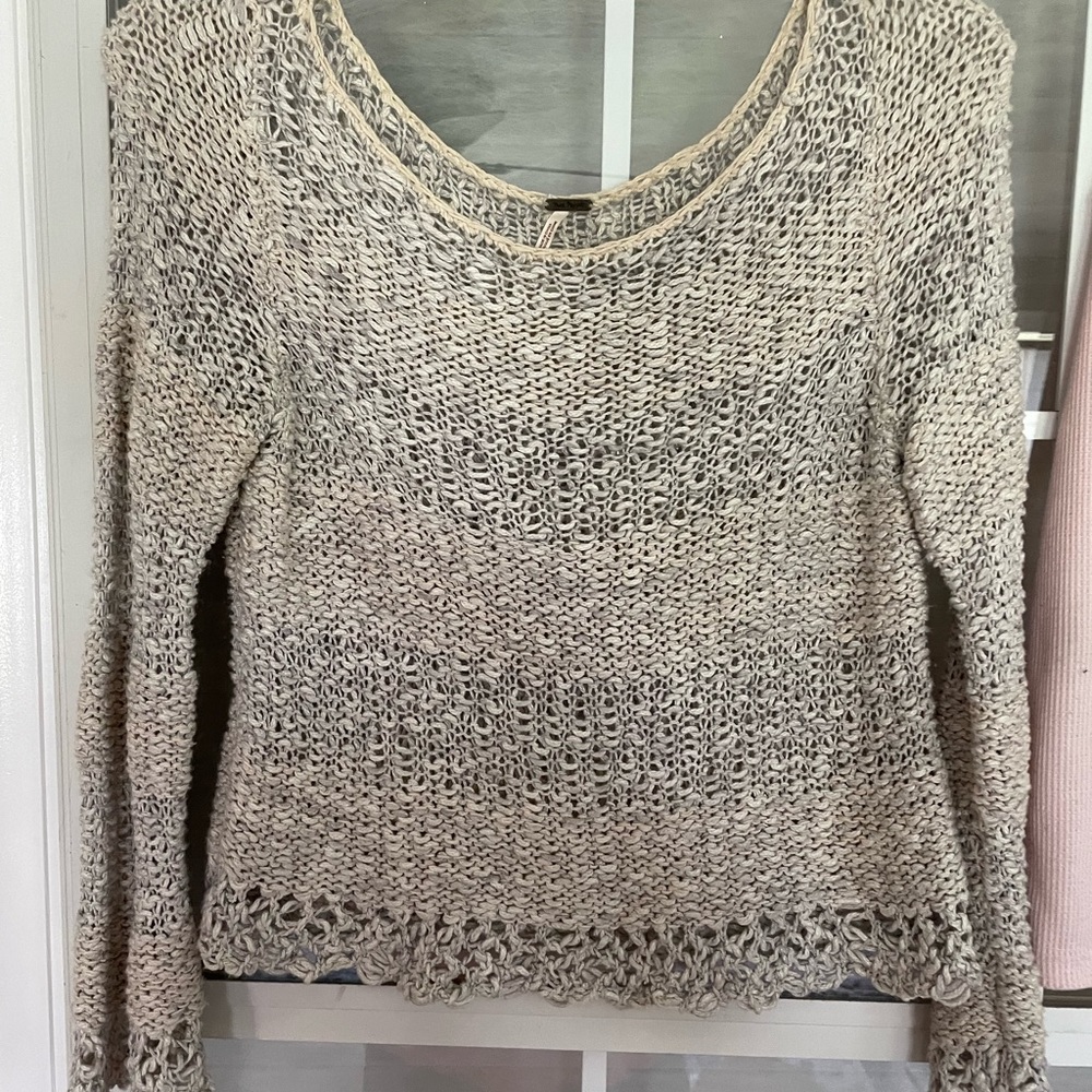 Free People Mesh Blouse